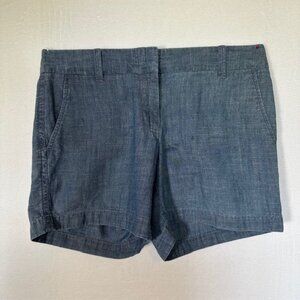 J Crew Size 4 Chambray color Womens Shorts
